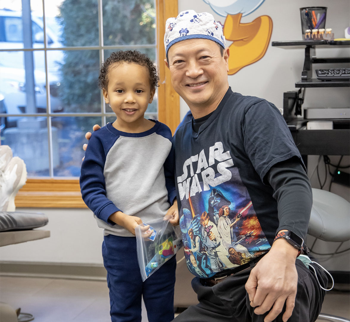 Dr Su with Kid